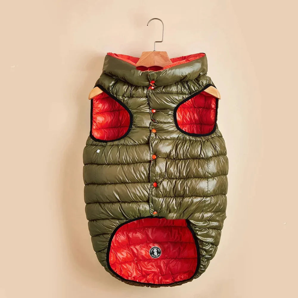 Reversible Vest Dog Coat