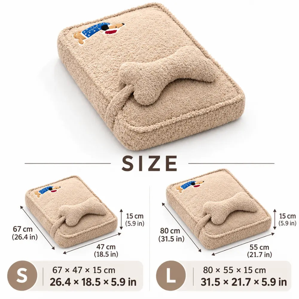Fluffy Dog Bed