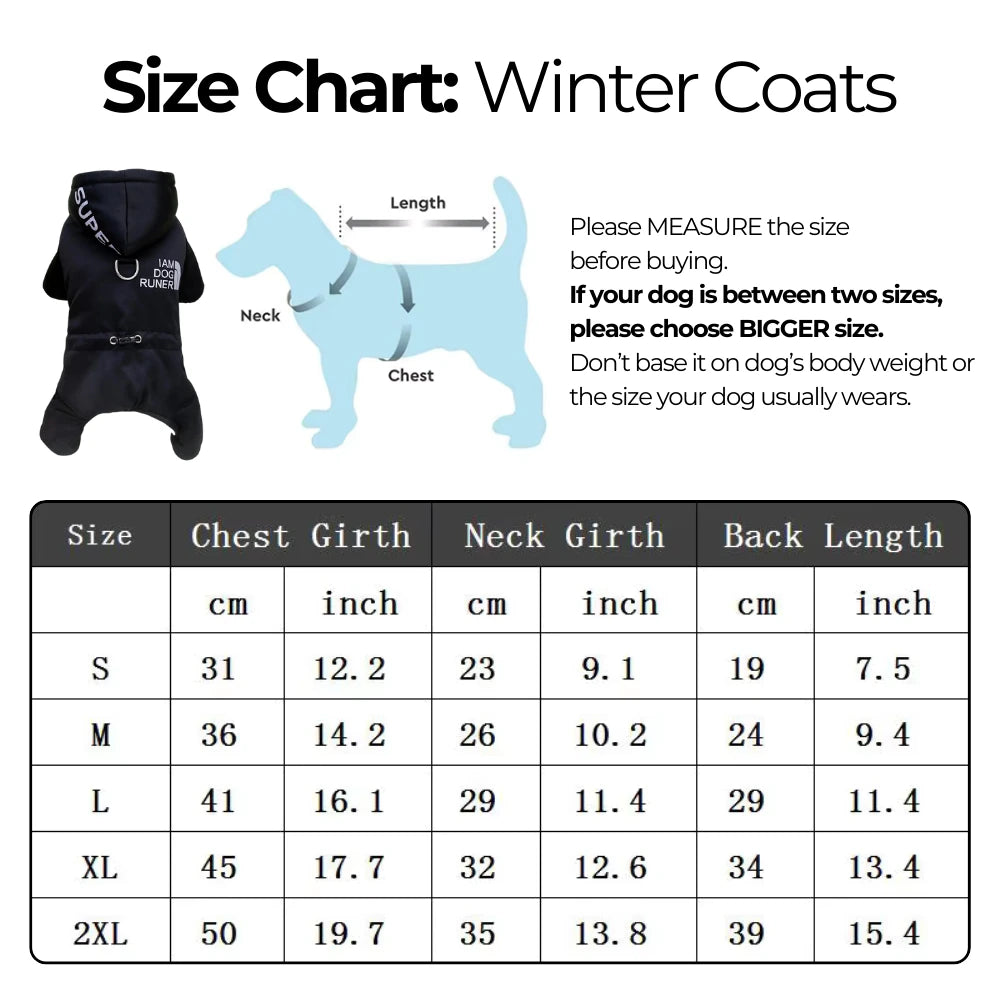 Waterproof Winter Dog Coat