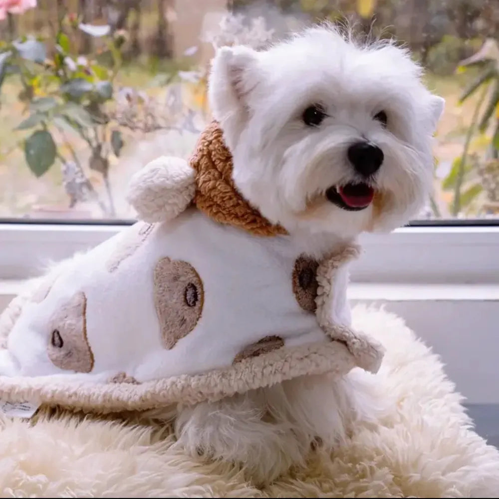 Warm Dog Cape Blanket