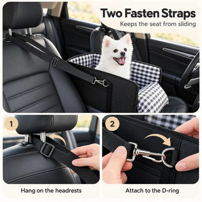 3-in1 Dog Car Seat Booster