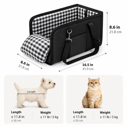 3-in1 Dog Car Seat Booster