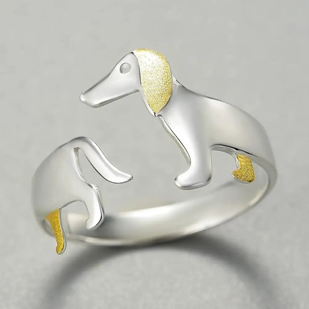Adjustable Dachshund Ring