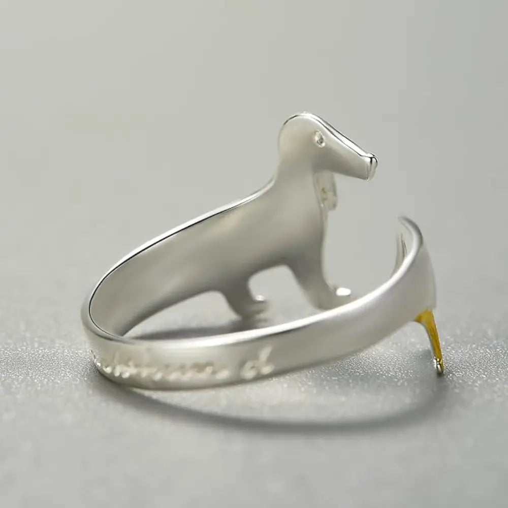 Adjustable Dachshund Ring