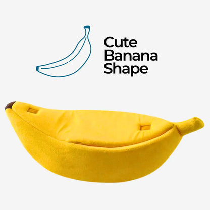 Banana Dog Bed