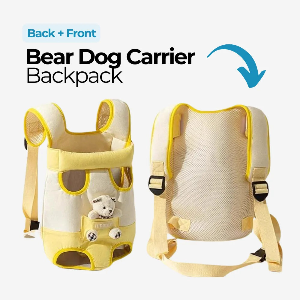 Bear Dog Carrier Backpack