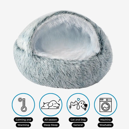 Calming Dog Cave Bed