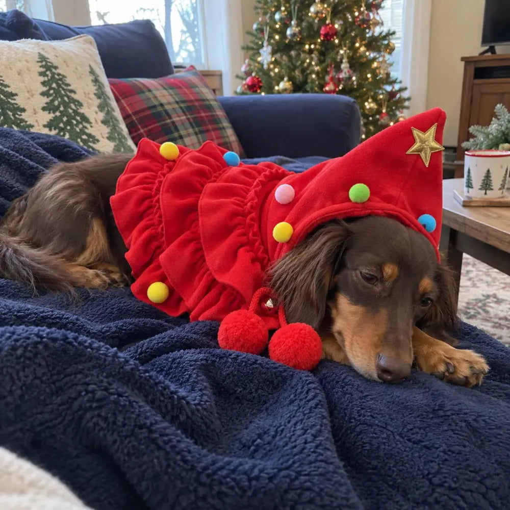 Christmas Tree Dog Costume