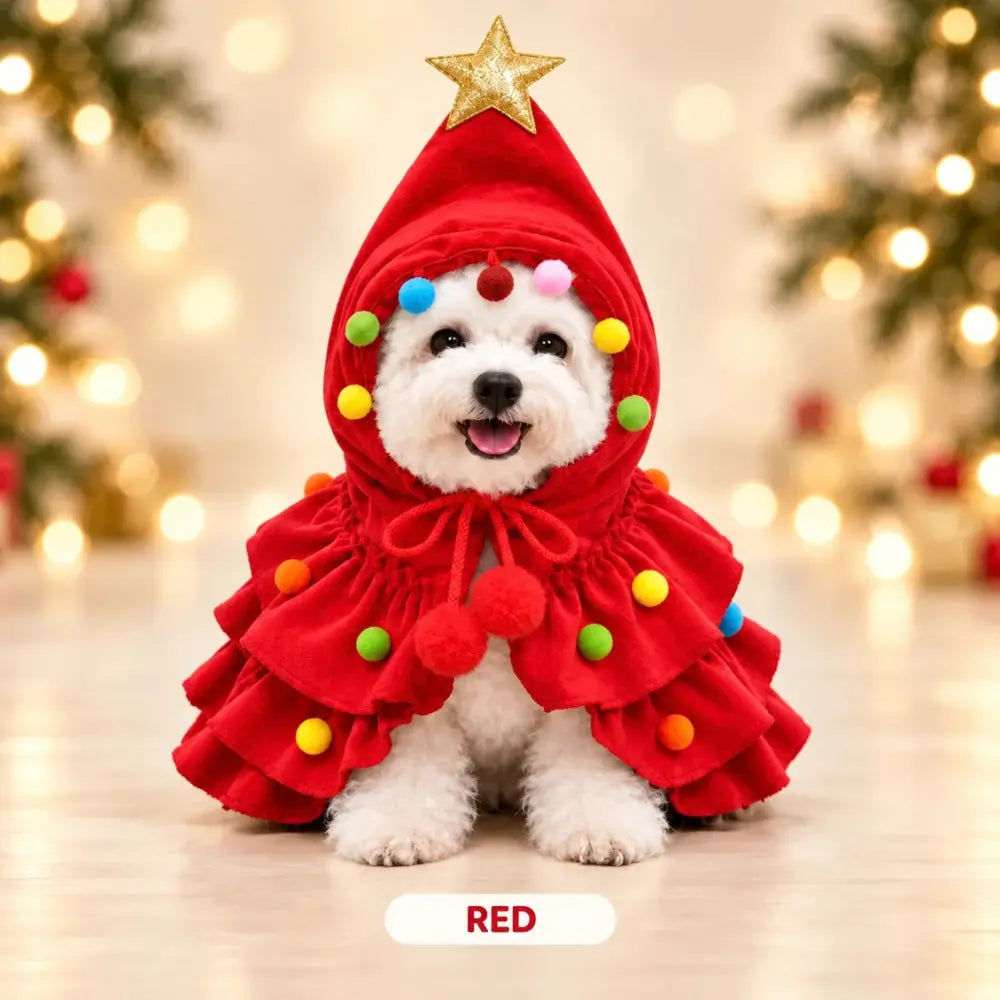 Christmas Tree Dog Costume