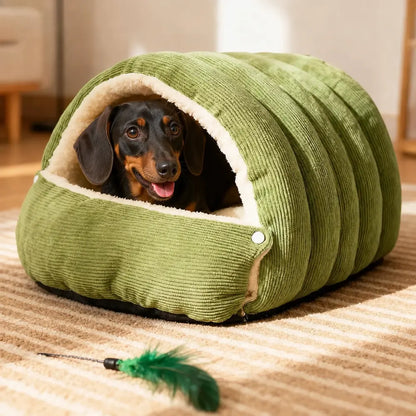 Cozy Dog Cave Bed