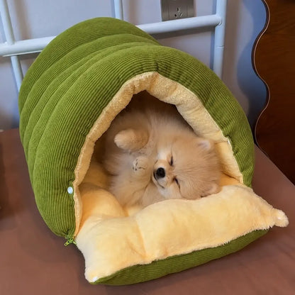 Cozy Dog Cave Bed