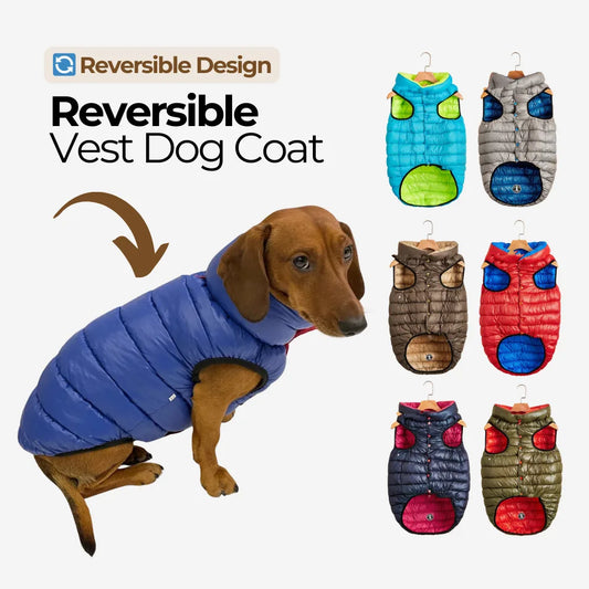 Reversible Vest Dog Coat