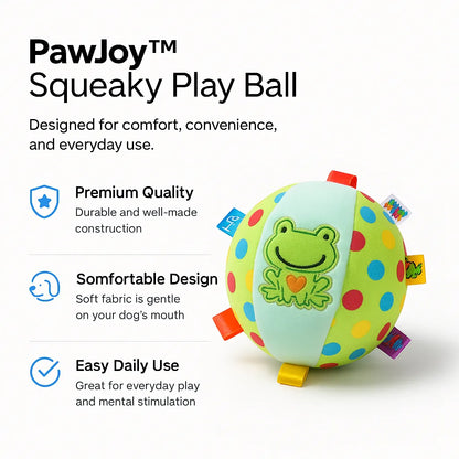 doggofinds-pawjoy-squeaky-play-ball-benefits
