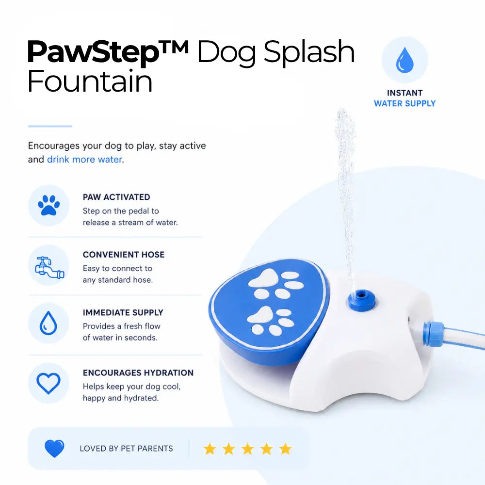 PawStep™ Dog Splash Fountain