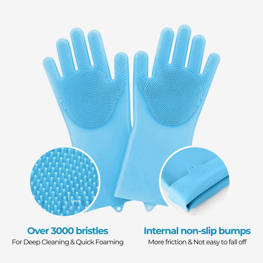 Pet Bathing & Grooming Gloves