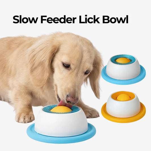Slow Feeder Lick Bowl