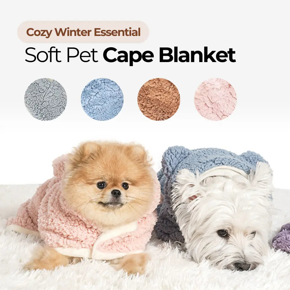 Soft Pet Cape Blanket