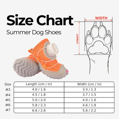 Summer Dog Shoes