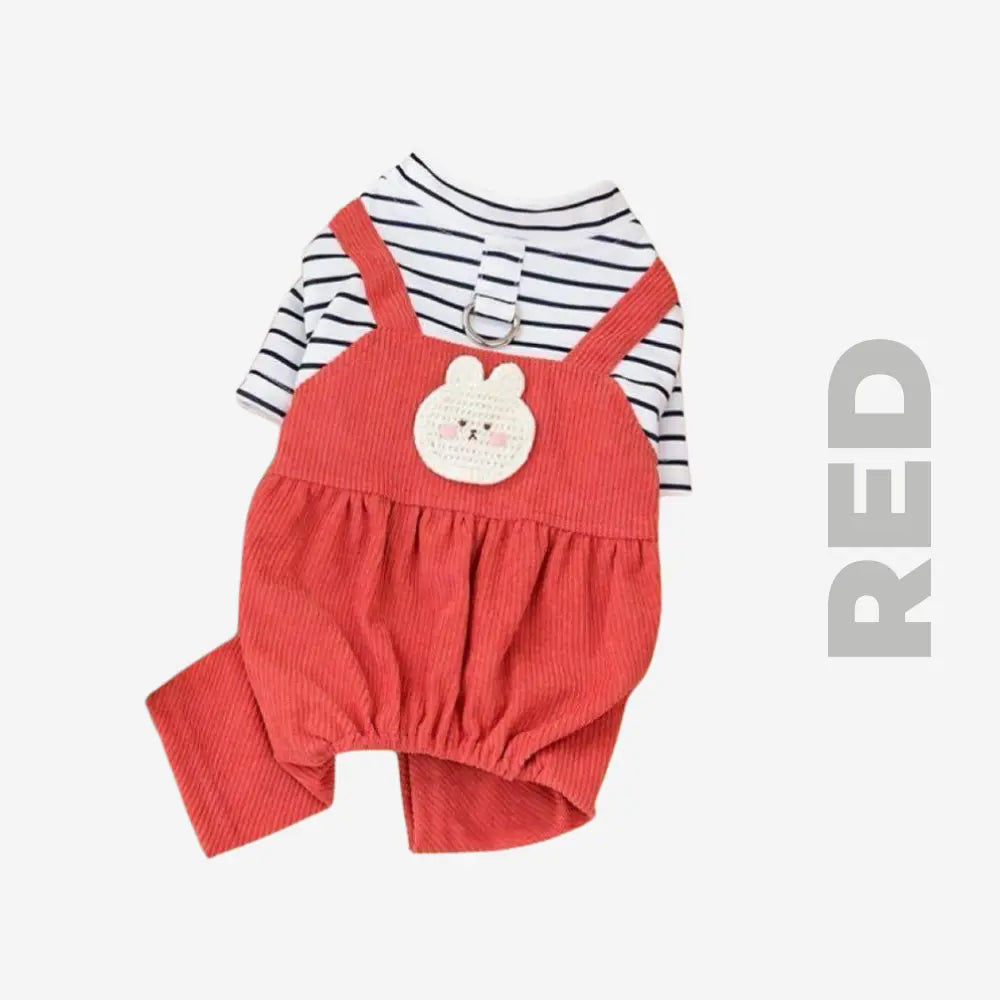 Teddy Dog Jumpsuit