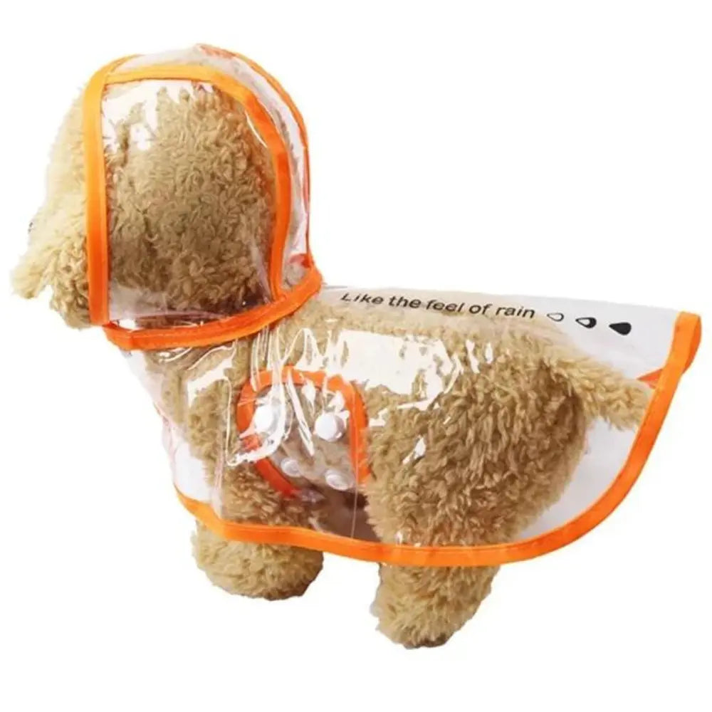 Transparent Dog Raincoat