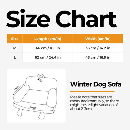 Winter Dog Sofa