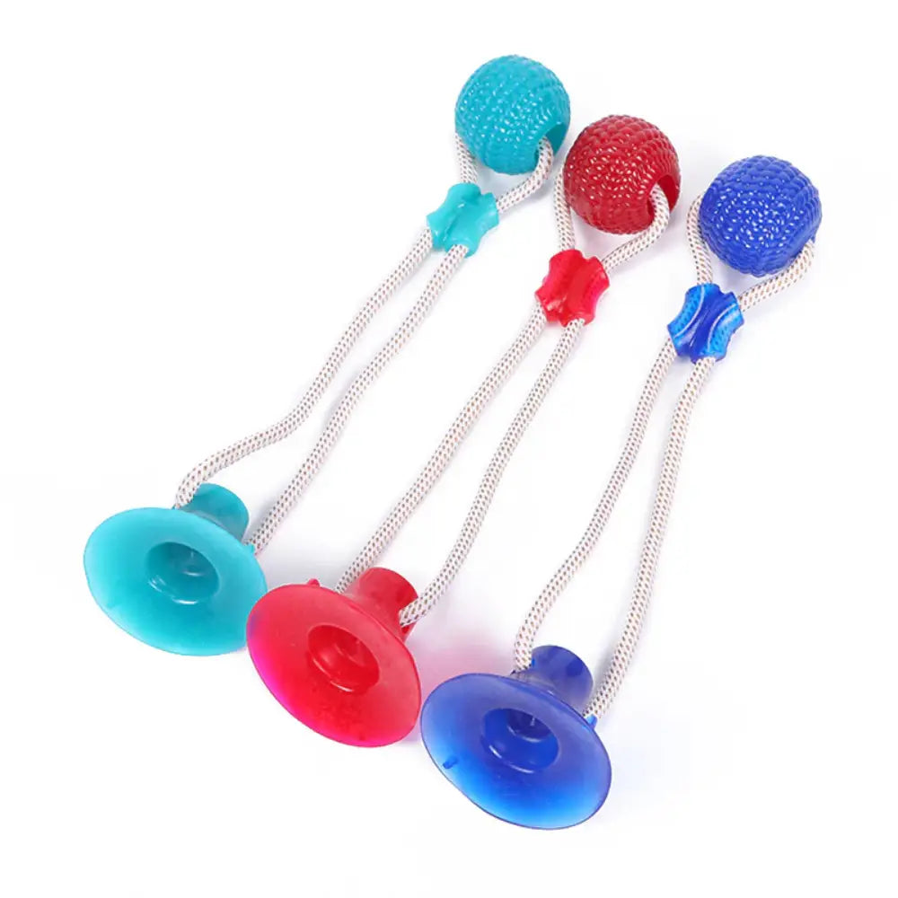 Interactive Suction Cup Dog Toy