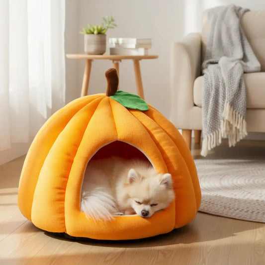 Pumpkin Dog Bed