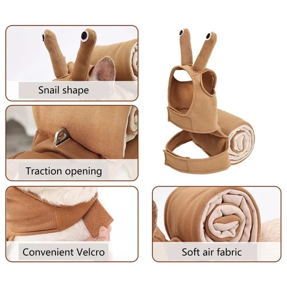 Snail Dog Costume