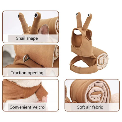 Snail Dog Costume